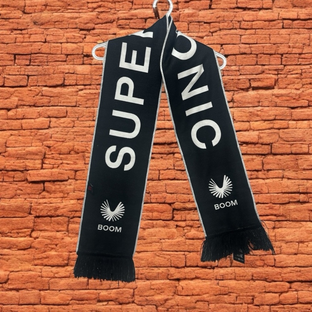 RuffNeck Black and White Super Sonic XB-1 Scarf
